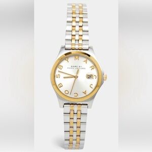 Marc by Marc Jacobs Two-Tone Gold and Silver Watch